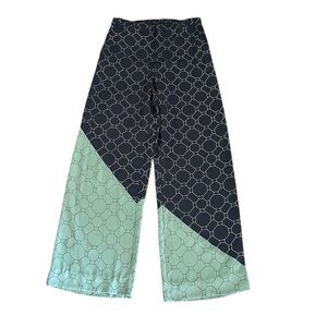 Rachel Roy navy/sage dress pants